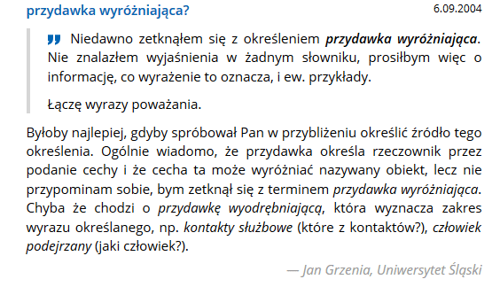 błędy składniowe