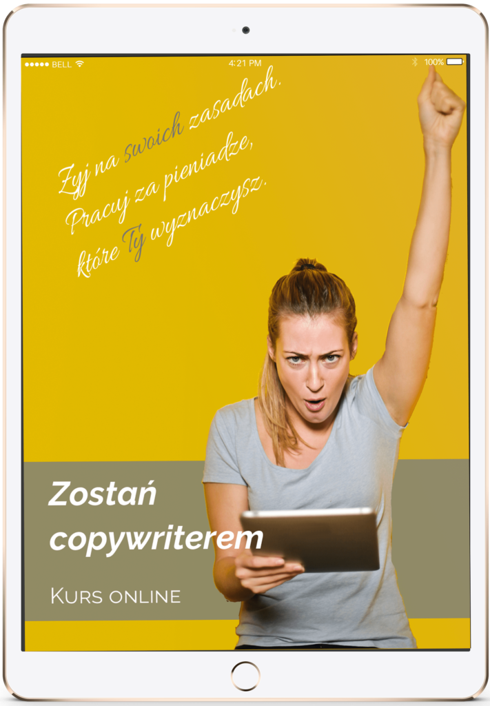 kurs copywritingu - mockup