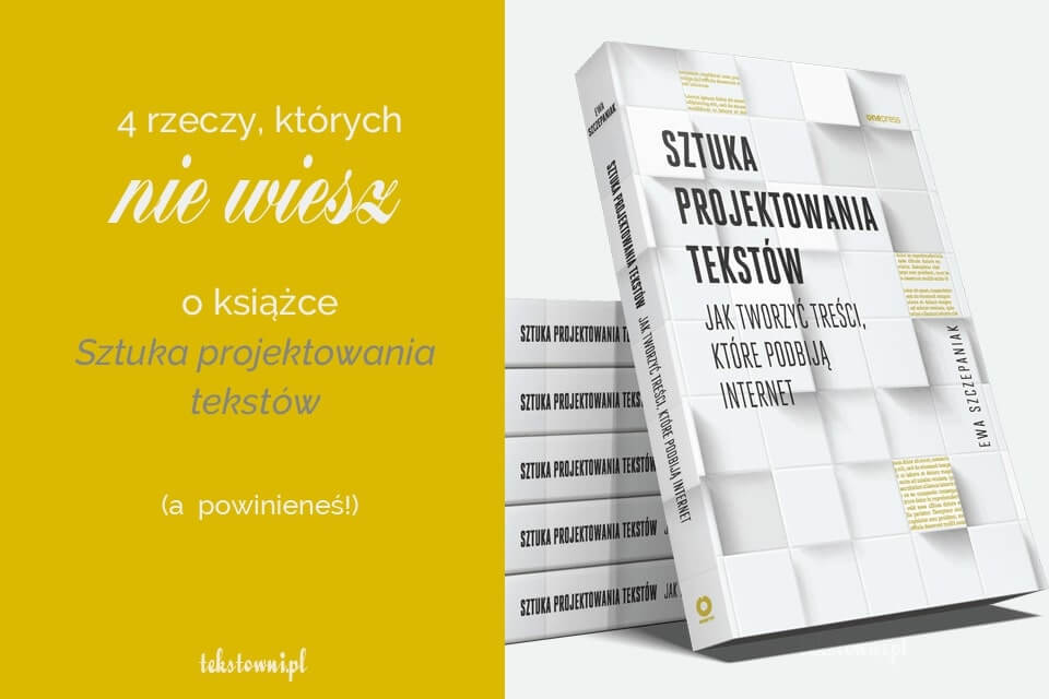 sztuka projektowania tekstów