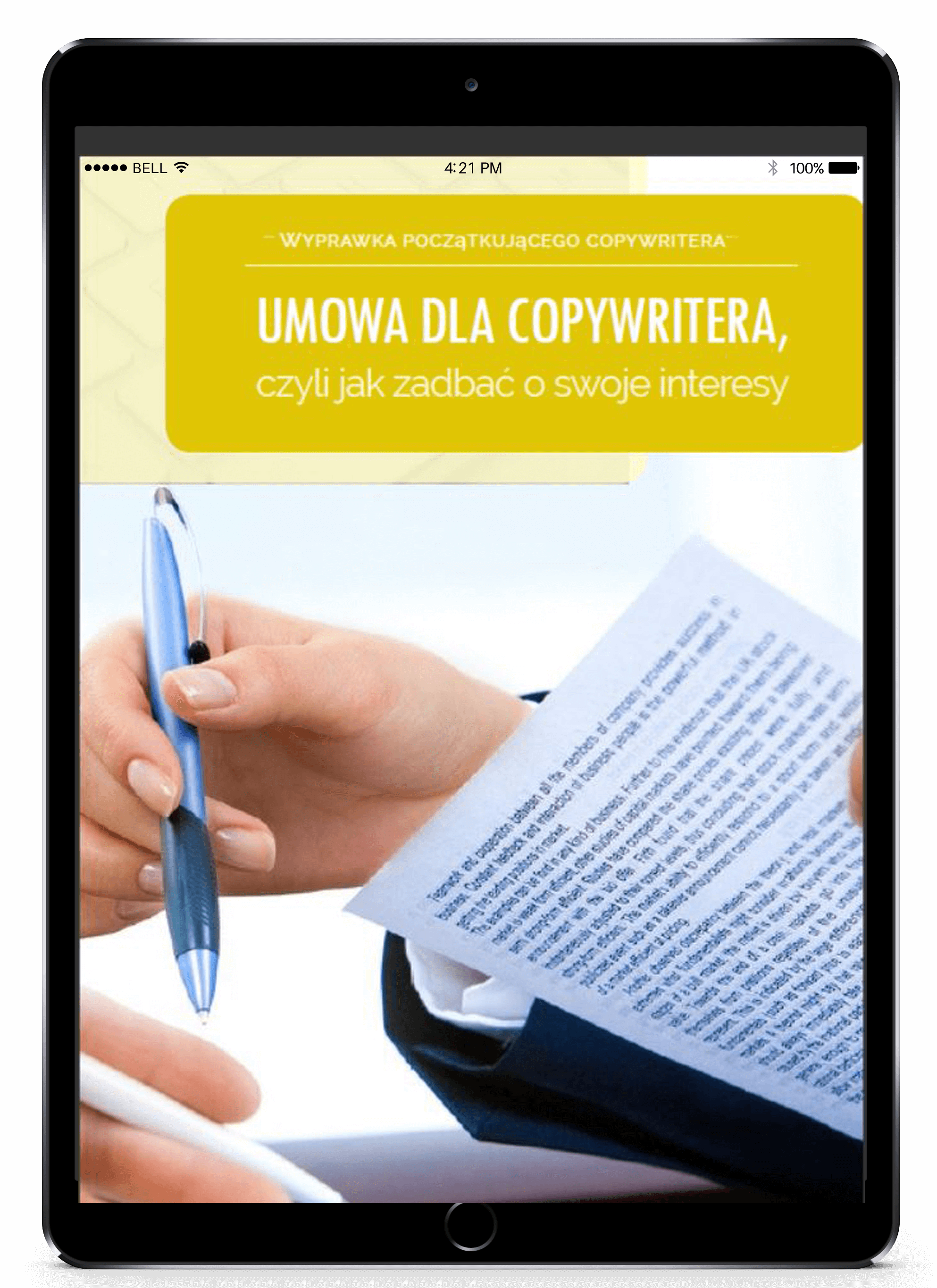 umowa dla copywritera